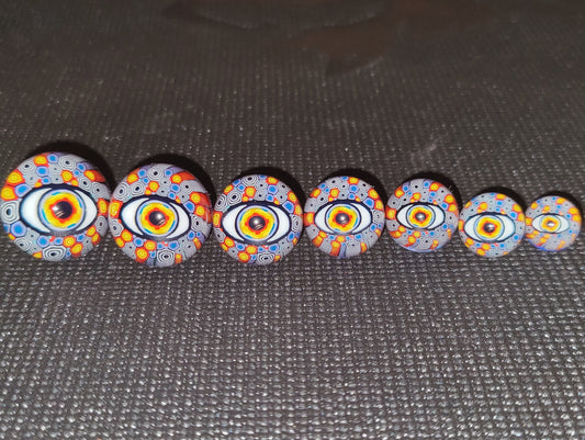 Murrine cane #19 marble 12mm-24mm