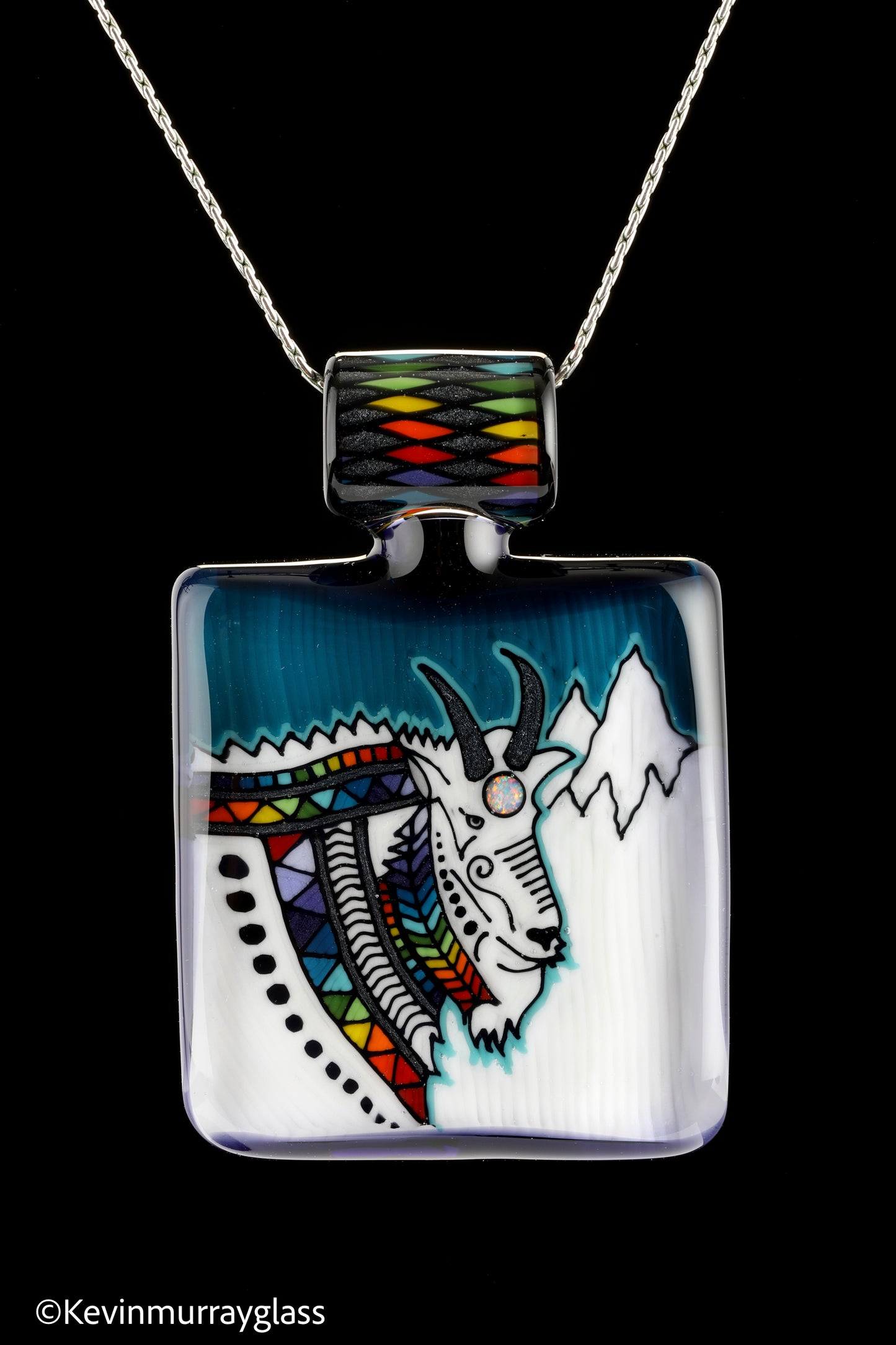 Mountain goat pendant