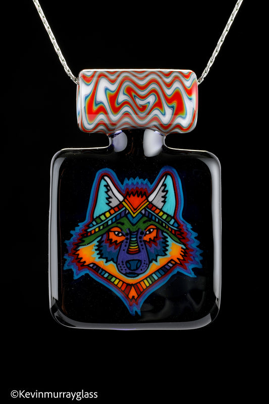 wolf pendant